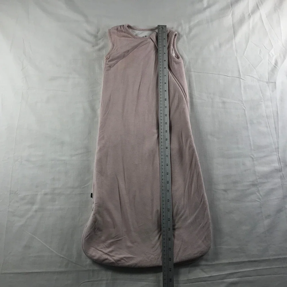 Kyte Baby Sleep Bag 1.0 TOG Bamboo Rayon Wearable Blanket Dusty Rose Pink Small